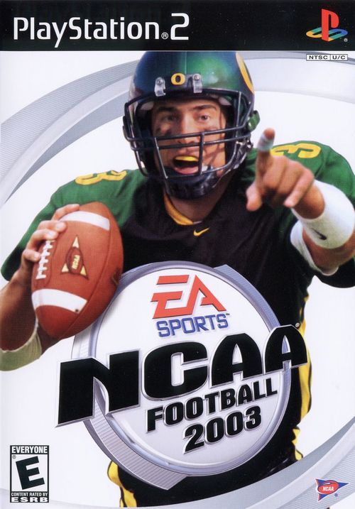 Cover for NCAA Football 2003.