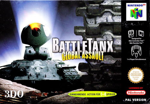 Cover for BattleTanx: Global Assault.