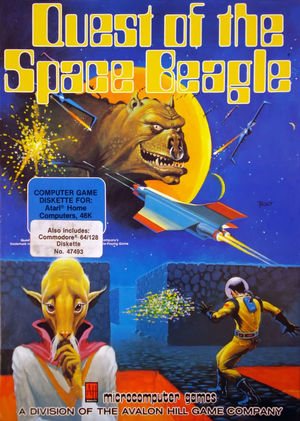 Cover for Quest of the Space Beagle.