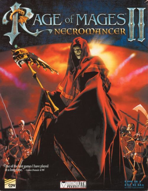 Cover for Rage of Mages II: Necromancer.