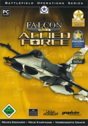 Cover for Falcon 4.0: Allied Force.