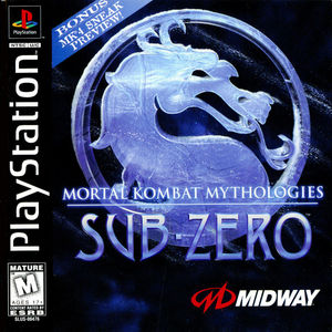 Cover for Mortal Kombat Mythologies: Sub-Zero.