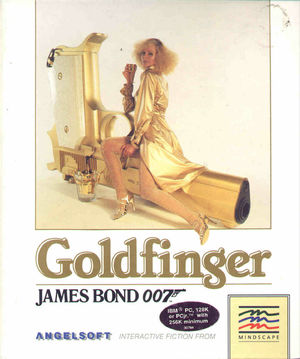 Cover for James Bond 007: Goldfinger.