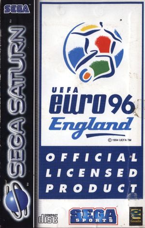 Cover for UEFA Euro 96 England.