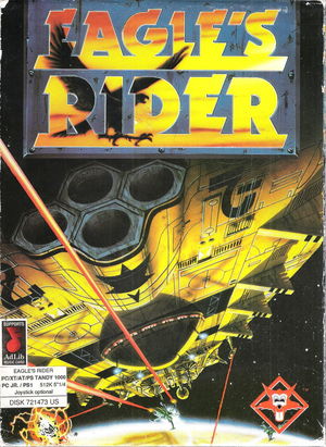 Cover for Eagle's Rider.