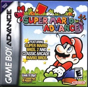 Cover for Super Mario Advance.