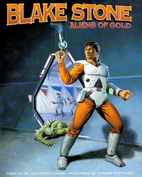 Cover for Blake Stone: Aliens of Gold.