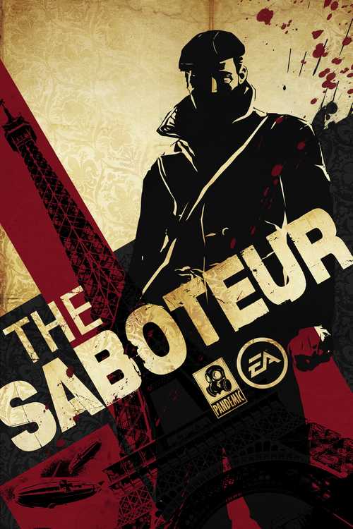 Cover for The Saboteur.