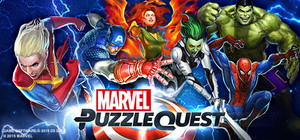 Cover for Marvel Puzzle Quest.