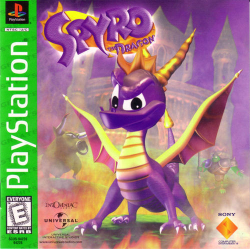 Cover for Spyro the Dragon.