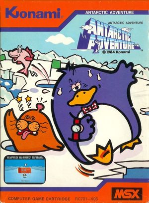 Cover for Antarctic Adventure.