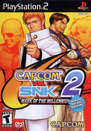 Cover for Capcom vs. SNK 2.