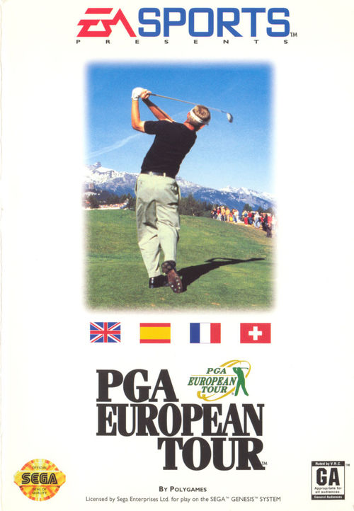 Cover for PGA European Tour.