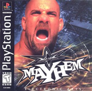 Cover for WCW Mayhem.