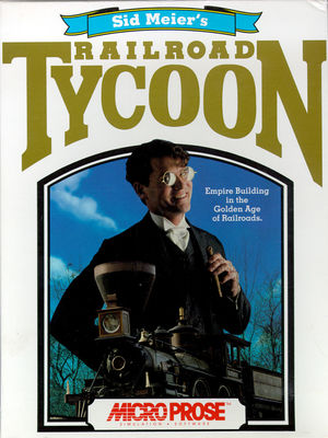 Cover for Railroad Tycoon.