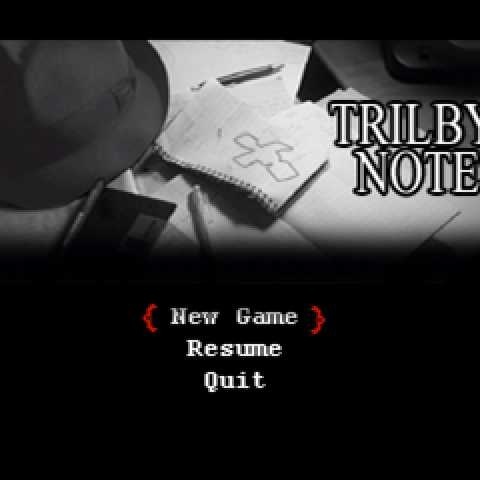 Cover for Trilby's Notes.