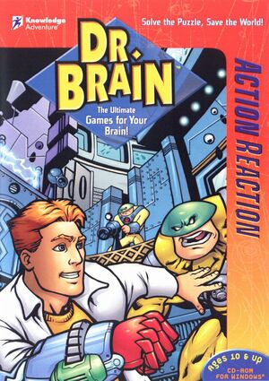 Cover for Dr. Brain: Action Reaction.