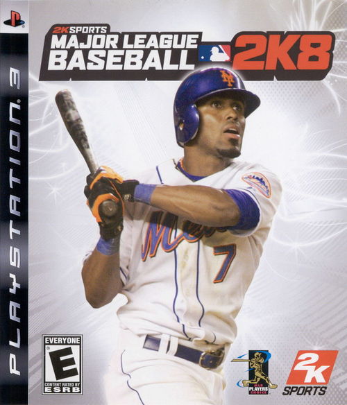 Cover for Major League Baseball 2K8.