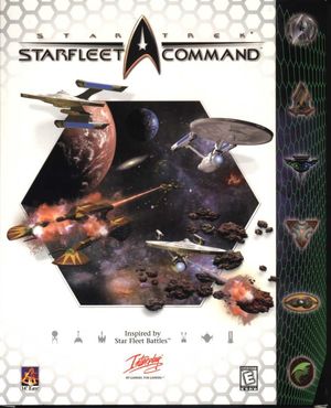 Cover for Star Trek: Starfleet Command.