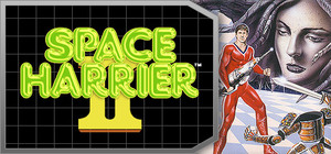 Cover for Space Harrier II.