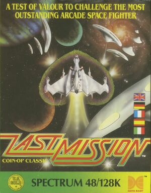 Cover for Last Mission.