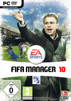 Cover for FIFA Manager 10.