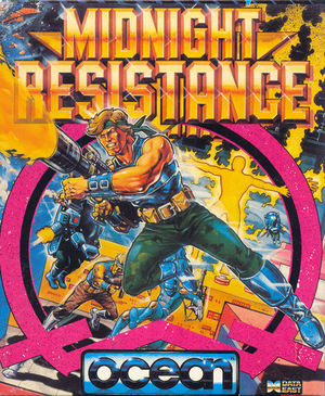Cover for Midnight Resistance.
