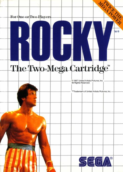 Cover for Rocky.