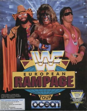 Cover for WWF European Rampage Tour.