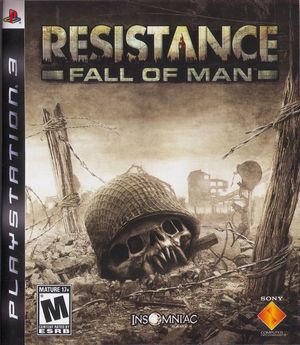 Cover for Resistance: Fall of Man.