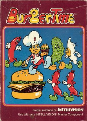 Cover for BurgerTime.