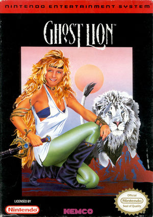 Cover for Ghost Lion.
