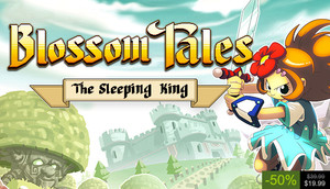 Cover for Blossom Tales: The Sleeping King.