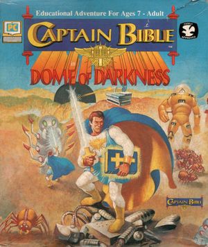 Cover for Captain Bible in Dome of Darkness.