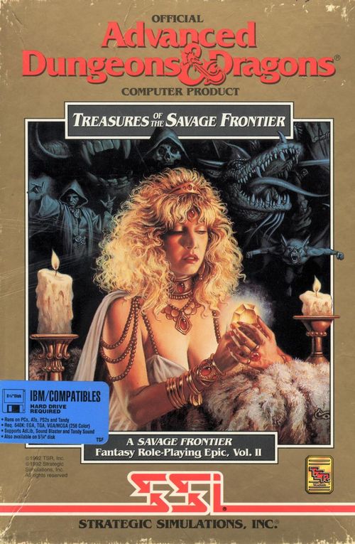 Cover for Treasures of the Savage Frontier.