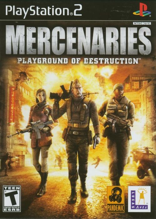 Cover for Mercenaries: Playground of Destruction.