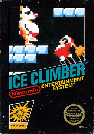 Cover for Ice Climber.