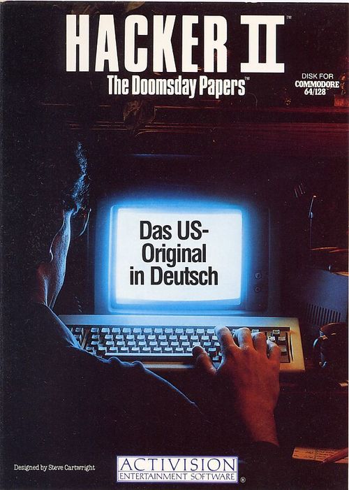 Cover for Hacker II: The Doomsday Papers.