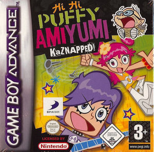 Cover for Hi Hi Puffy AmiYumi: Kaznapped!.