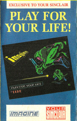 Cover for Play for Your Life.