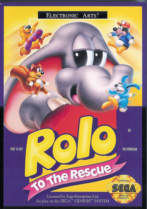 Cover for Rolo to the Rescue.