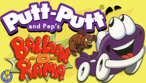 Cover for Putt-Putt and Pep's Balloon-o-Rama.