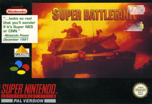Cover for Super Battletank.