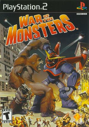 Cover for War of the Monsters.