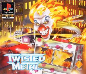 Cover for Twisted Metal.