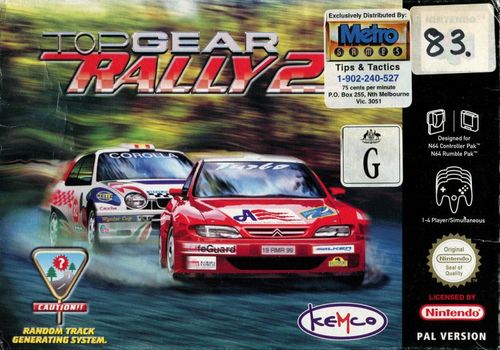 Cover for Top Gear Rally 2.