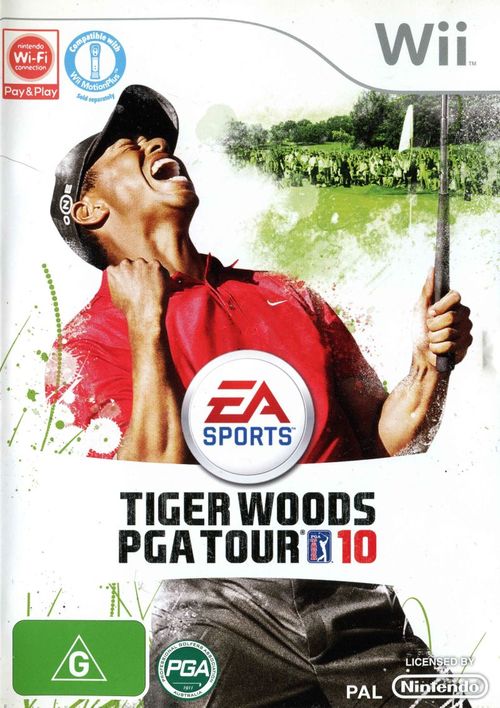 Cover for Tiger Woods PGA Tour 10.