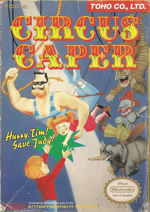 Cover for Circus Caper.
