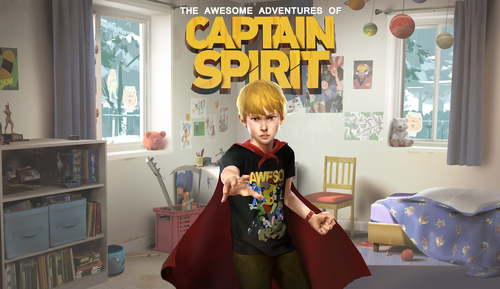 Cover for The Awesome Adventures of Captain Spirit.