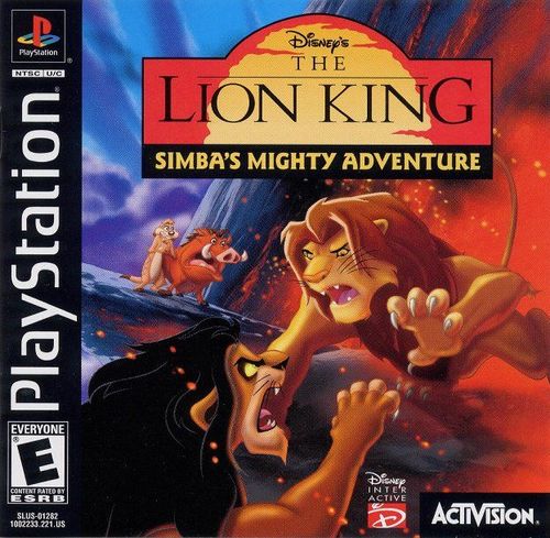 Cover for The Lion King: Simba's Mighty Adventure.
